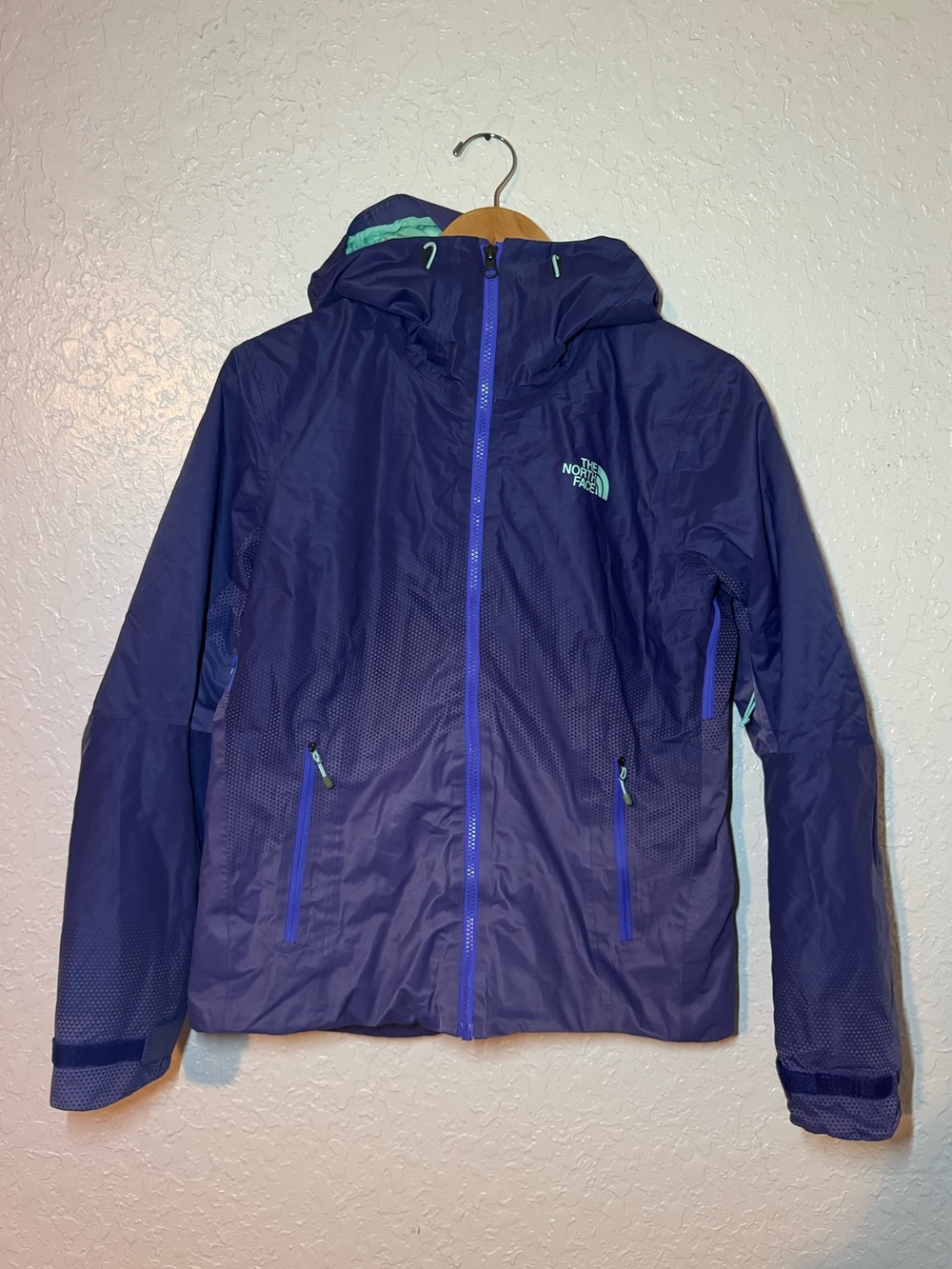The North Face FuseForm Dot Matrix Insulated Jacket Medium Purple Teal